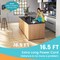 Costway 1400W Multipurpose Handheld Steam Cleaner Steam Mop with 14 Accessories Blue/Green